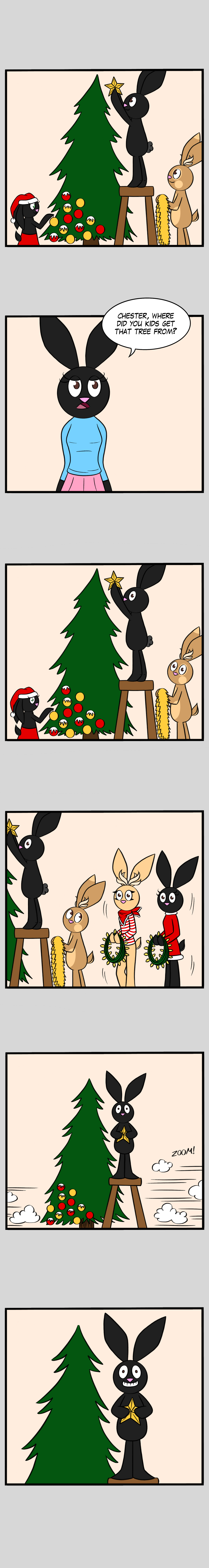 Christmas Tree panel 1